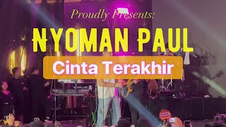 Nyoman Paul - Cinta Terakhir 4 Mei 2025 MAYBELLINE Newyork Out Loud Bolder Tribeca Central Park Mall