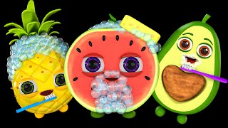 Dance by Funky Fruits Baby Sensory * Bath Time Funny Celebration! - Uplifting Dancing and Beats!