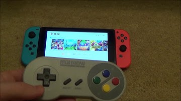 How to SYNC the 8Bitdo SFC30 Gamepad to the Nintendo Switch