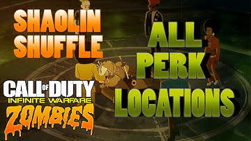 SHAOLIN SHUFFLE ALL PERK LOCATIONS (Shaolin shuffle gameplay)