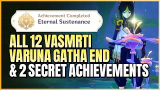 All 12 Vasmrti & Varsha Locations Guide | Dream Nursery Two Secret Achievements | Genshin Impact