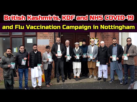 British Kashmiris, KDF and NHS COVID-19 and Flu Vaccination Campaign in Nottingham