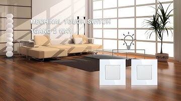mechinal touch switch 1gang 2 way