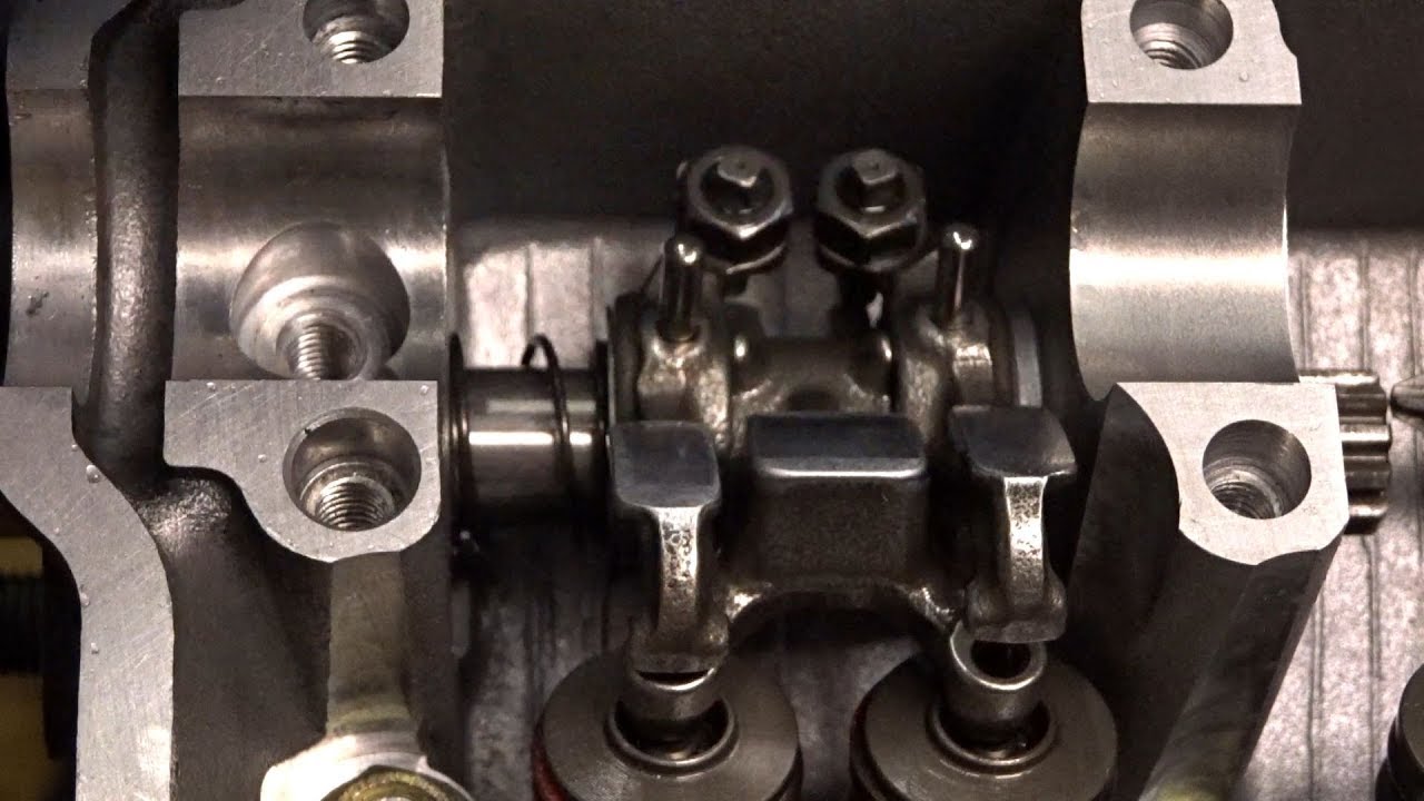 ロッカーアームの組み立て【Bandit250 GJ77A】 - YouTube