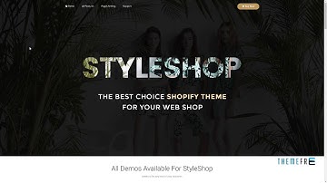StyleShop - Responsive Multipurpose Sections Drag and Drop Builder Sh