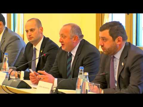 შეხვედრა ირანის ისლამური რესპუბლიკის საგარეო საქმეთა მინისტრთან