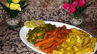 خضار سوتيه 🥕🥔 على طريقة المطاعم لمرافقة الأطباق الرئيسية😋