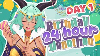 Download Lagu 【BIRTHDAY DONATHON】DAY 1: 12 Hour Stream~ Party Time!~ 🐐🍼【VAllure】 MP3 Download Lagu 【BIRTHDAY DONATHON】DAY 1: 12 Hour Stream~ Party Time!~ 🐐🍼【VAllure】 MP3