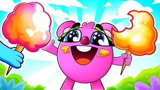 This Is Cotton Candy Song 😻🌈 | Funny Kids Songs 😻🐨🐰🦁 And Nursery Rhymes by Baby Zoo