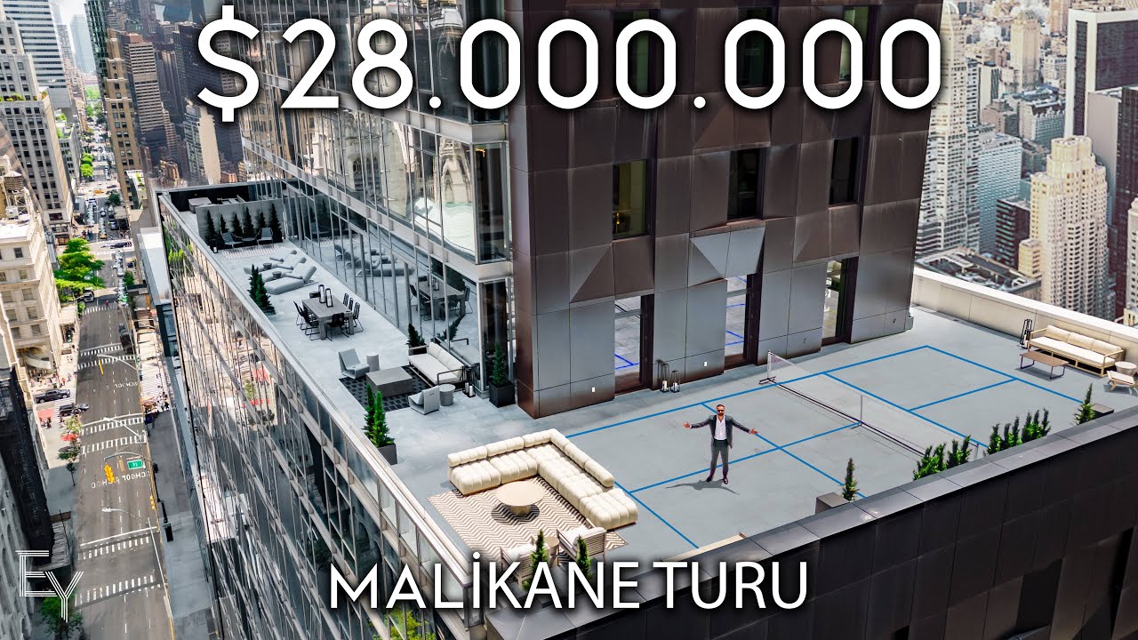 New York'ta $28.000.000'lık Dublex Rezidans Turu