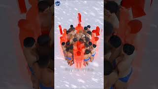 Could Humans Huddle For Warmth Like Penguins? 🥶 #3danimation #viral #youtubeshorts #shorts #facts