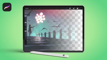 Make A Transparent Gradient In Procreate for iPad