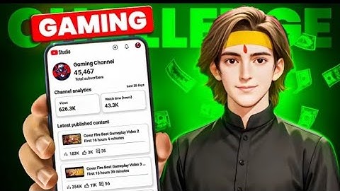 1 DAY Challenge (Shoking Result) How To Grow Gaming Channel From 0 Subscribers
