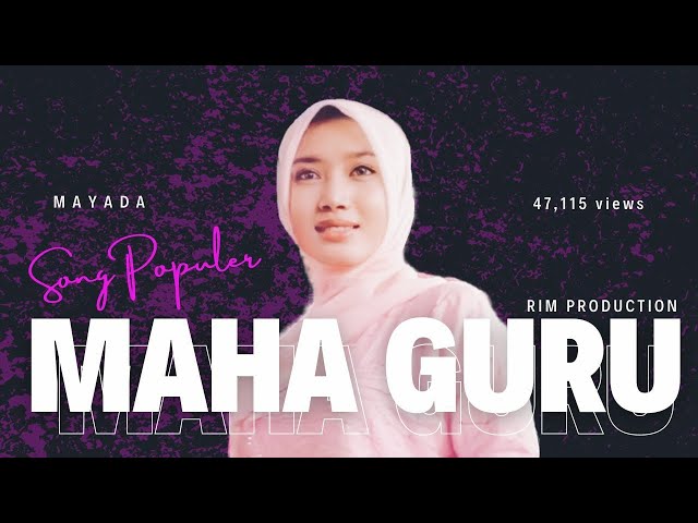 Maha Guru - Mayada ( Official Music Video ) class=