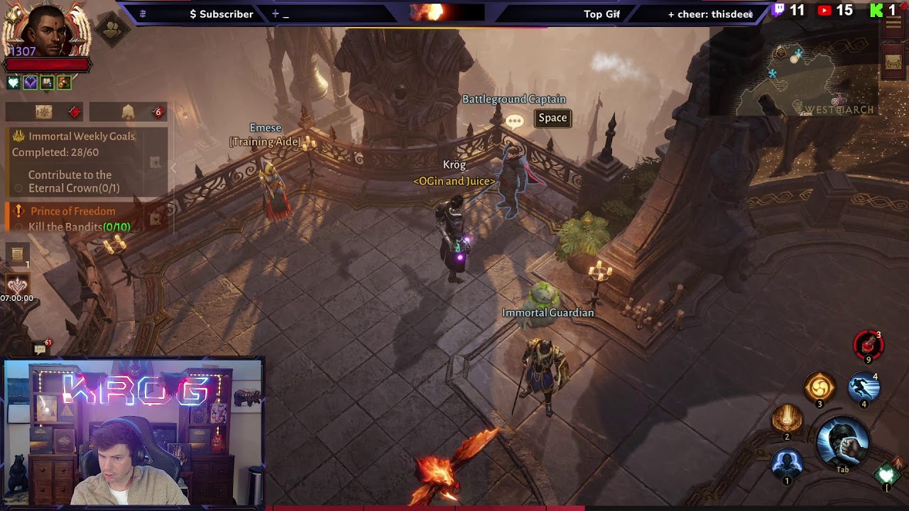 VS: 10K Monk - Invisible Dash Monk