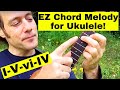 How to play a Ukulele chord solo lick! (The MOST COMMON chord progression on Ukulele???)