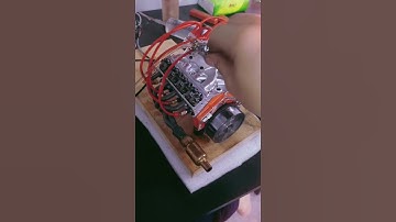 Run CISON V8 Gasoline Engine - EngineDIY #enginediy #v8 #v8engine #gasolineengine