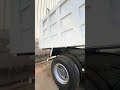 HOWO self-unloading truck dump truck large pump direct injection engine
