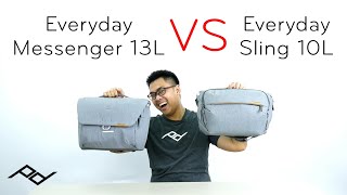 5 ข้อแตกต่าง Everyday Sling 10L และ Everyday Messenger 13L กระเป๋ากล้องจาก Peak Design - INTRENDMALL