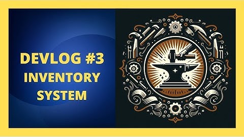 Medieval Crafter - Devlog #3 - Inventory System