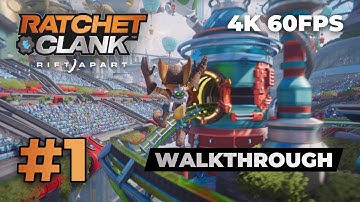 Ratchet & Clank: Rift Apart - PS5 Walkthrough Gameplay | Part 1 INTRO | 4K 60FPS (no commentary)
