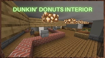 Minecraft Tutorial : How To Make Dunkin