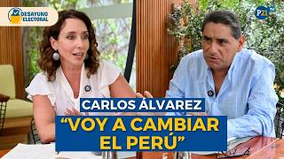 Carlos Álvarez of País para Todos, from comedy to the presidency | A proposal to change Peru