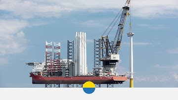 Time-lapse of Turbine 1 installation at Vattenfall’s EOWDC Aberdeen - Vattenfall