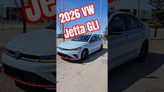 2026 VW Jetta GLI - Alpine Gray with Black Roof #vwcanada #yyc #jettagli #autobahn