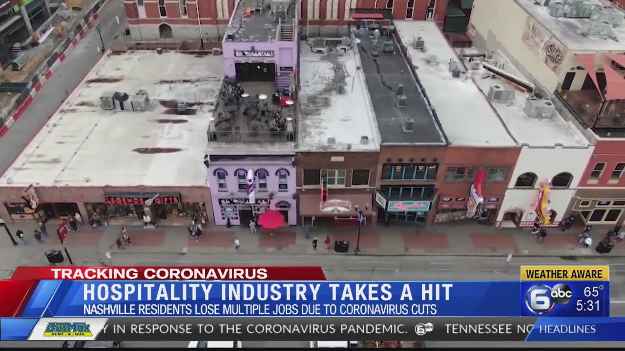 Hospitality Industry Takes A Hit In Nashville Area Youtube