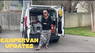 CAMPERVAN UPDATES  GETTING VAN READY FOR NEXT ROADTRIP  CHANGING SOME THINGS