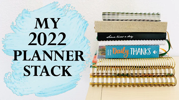 MY 2022 PLANNER STACK + HOW I PLAN