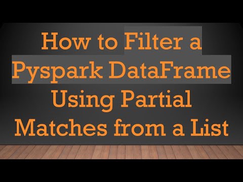 How to Filter