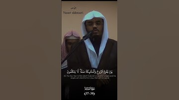 سورة النبأ 🌱~تلاوة كردية خاشعة!!                لفضيلة الشيخ #ياسر_الدوسري  🥀