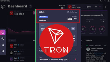 HowTo Check Transaction Desktop Tron wallet | Crypto Wallets Info