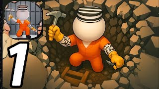 Prison Breakout  - Gameplay Walkthrough Part 1 - Digging Hole In Prison  (iOS, Android)