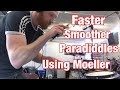 How To Play Faster, Smoother Paradiddles Using Moeller Technique