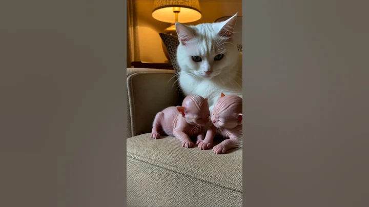 Video 11573161: kitten hairless cat, cat kitten blue eyes, tiny kitten cat, kittens mother cat, cat kitten white, kitten pure white