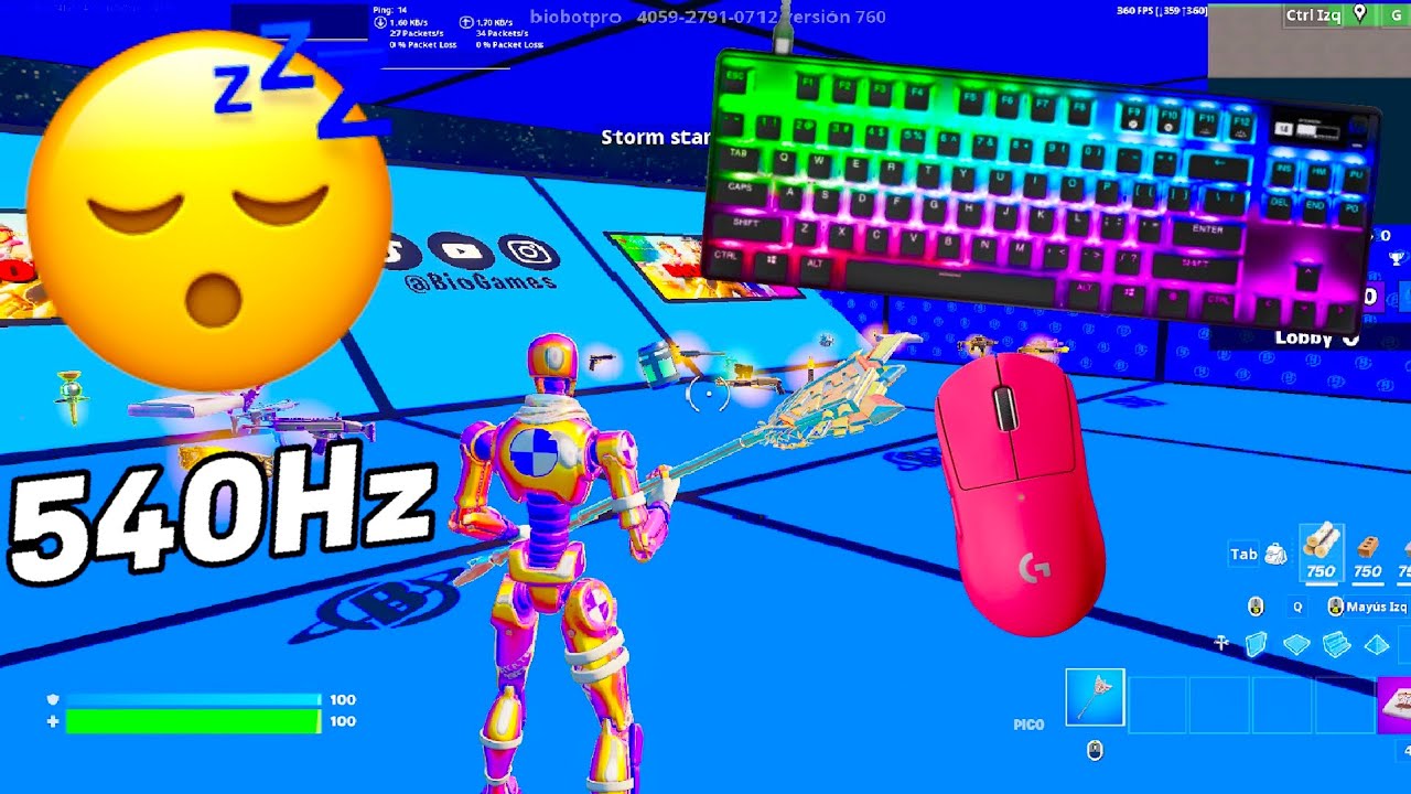 SteelSeries Apex Pro TKL ASMR 😴 Bios Zonewars 🏆 Satisfying Keyboard Fortnite 360 FPS 4K