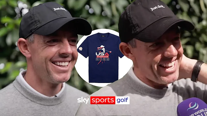 Rory McIlroy discusses Ryder Cup and Team USA shirt BLUNDER!