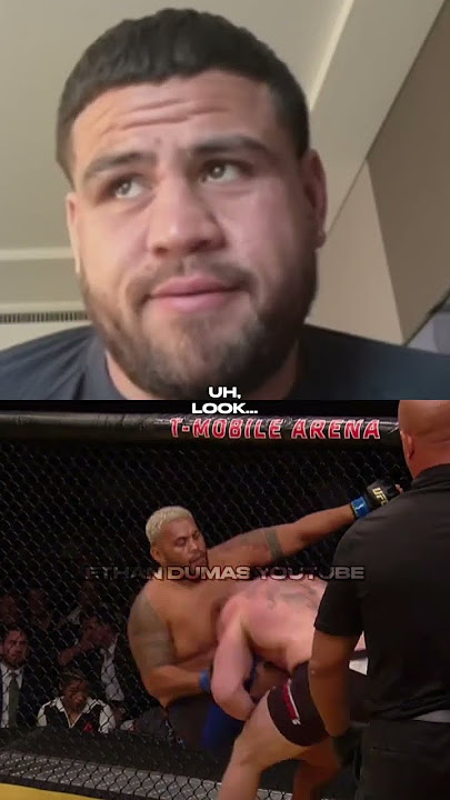 Tuivasa On Lesnar's Return Look