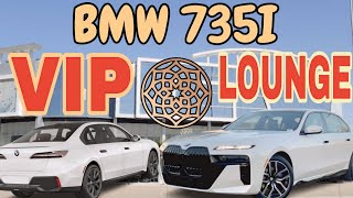 BMW 735 I quick overview in VIP CAR LOUNGE Riyadh