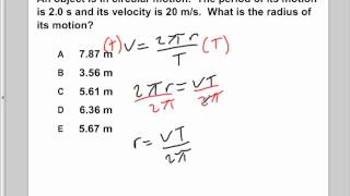 AP Physics B Uniform Circular Motion Presentation #16
