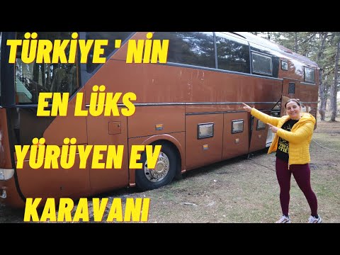 MERCEDES O403 OTOBÜSTEN DÖNÜŞTÜRÜLMÜŞ EN LÜKS KARAVAN YÜRÜYEN EV KARAVAN / Daha lüksü yok