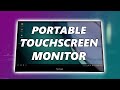 An external touchscreen "portable" monitor! ViewSonic TD1655 review!