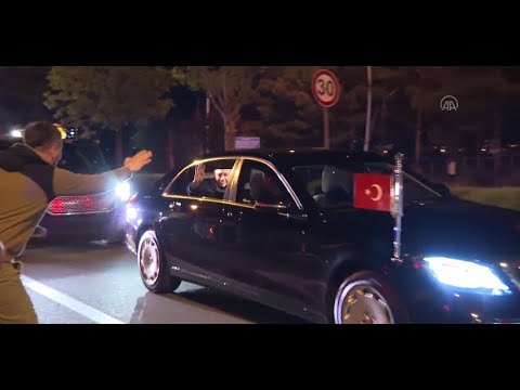 Cumhurbaşkanı Erdoğan Ankara'ya geldi