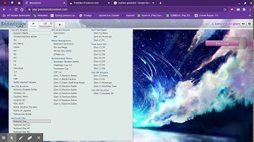 Random Number generator Hoenn edition
