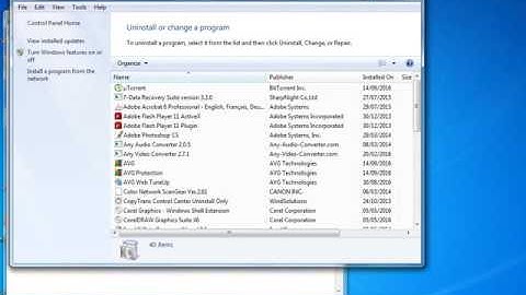 Mozilla firefox Uninstall on windows7