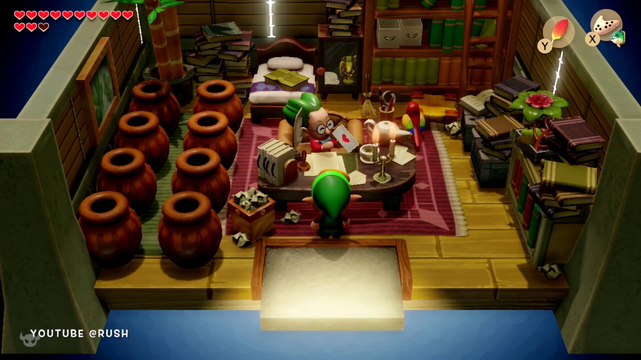 Link's Awakening Trading Sequence Quest - Zelda Switch Remake