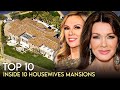 Top 10 Real Housewives Mansions | House Tour (Ramona Singer, Lisa Vanderpump & More)